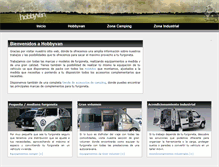 Tablet Screenshot of hobbyvan.com